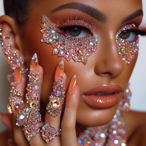***SALE***20 Spectacular Realistic Glam Close-Up Photos: Hair and Nails